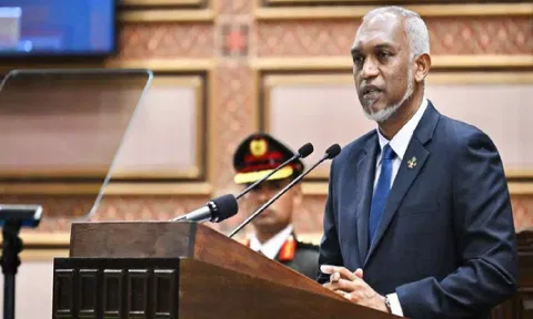 Maldives President Mohamed Muizzu (X/@presidencymv)