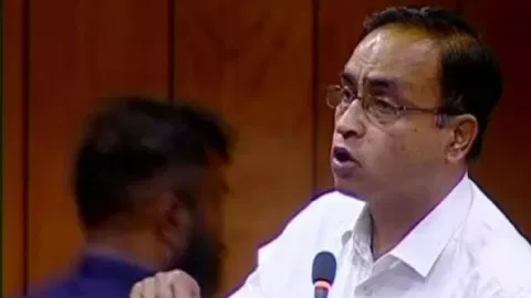  Congress MLA Sherman Ali Ahmed (PTI)