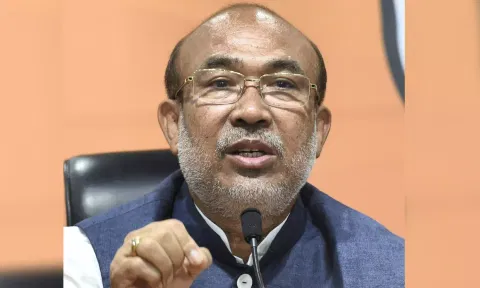 Manipur Chief Minister Biren Singh (PTI)