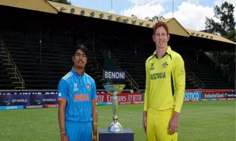 Uday Saharan and Hugh Weibgen. (Picture: ICC)