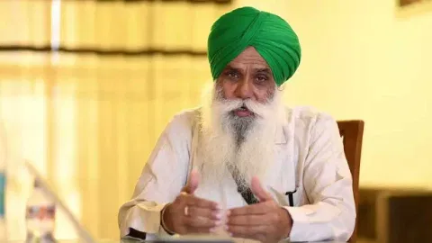 Farmers' leader Jagjit Singh Dallewal 
