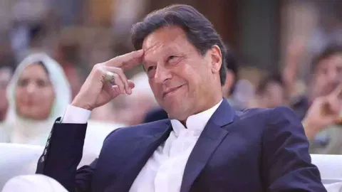 Jailed former Prime Minister Imran Khan 
