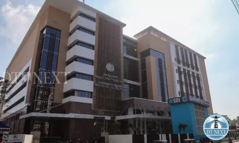 The new block is being constructed with funds support from the JICA at an allocation of Rs 149 crore. (Photo credit: Hemanathan M)