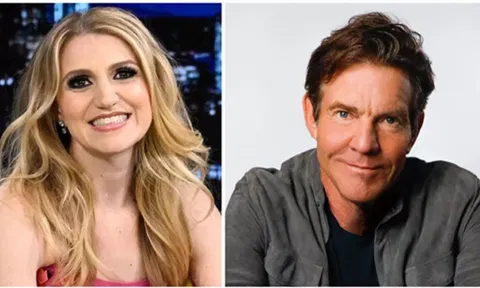 Dennis Quaid, Annaleigh Ashford. 