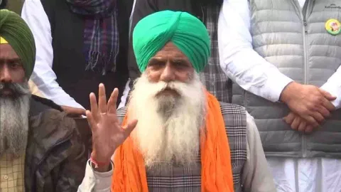  Farmer leader Jagjit Singh Dallewal