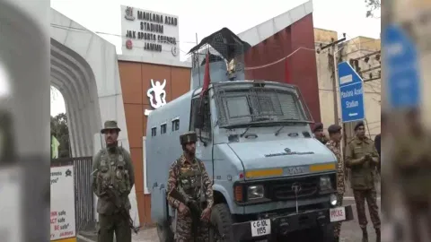 Security tightened in J&K ahead of PM Modi's visit (Photo/ANI)
