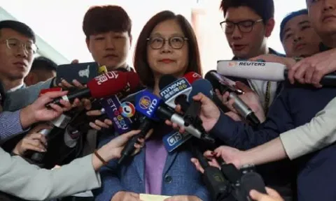 Taiwan Defence Minister Chiu Kuo-cheng 