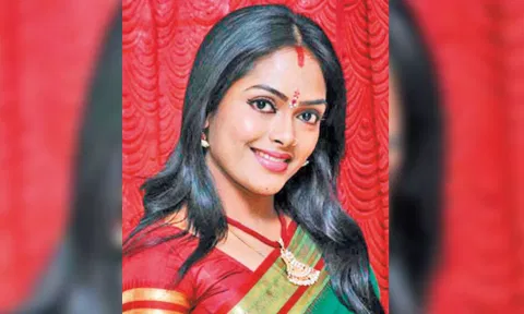 Television actor and BJP functionary Jayalekshmi (Daily Thanthi)