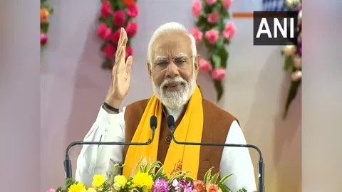 Prime Minister Narendra Modi in Varanasi (ANI)