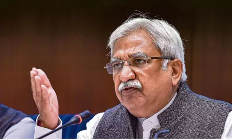 Former Chief Election Commissioner Sunil Arora. (PTI)