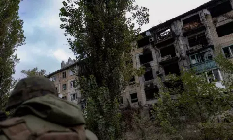The US military assistance remains essential -- only the US has the resources to give Ukraine right now what it most needs. (Reuters) 