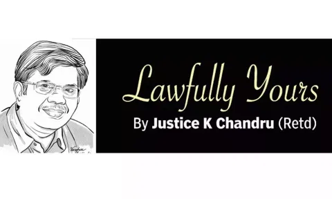 Lawfully yours: By Retired Justice K Chandru | High time we enact legislation to end cravings of 'looking forward' judges