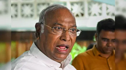 Congress president Mallikarjun Kharge (PTI) 