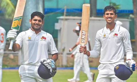 Tushar Deshpande and Tanush Kotian