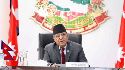  Nepal Prime Minister Pushpa Kamal Dahal