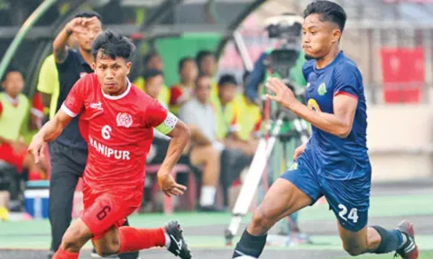Players in action
