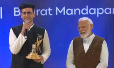 Nishchay Malhan, Prime Minister Narendra Modi (IANS)