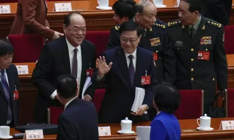 Hong Kong Chief Executive John Lee.