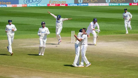 Team India wins the match against England 