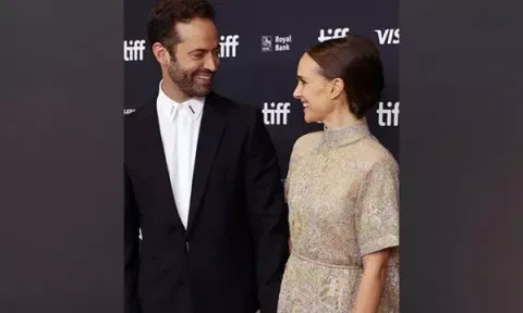  Natalie Portman and Benjamin Millepied