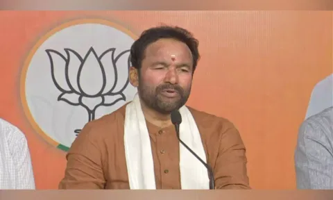 Union Minister G Kishan Reddy