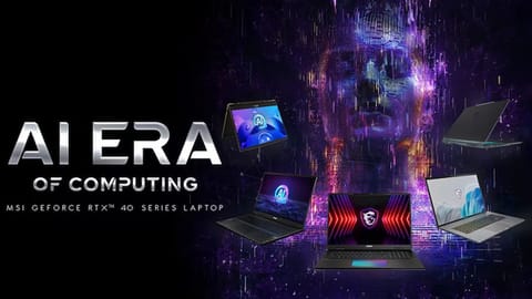 MSI launches new AI-powered laptops, 1st gaming handheld in India