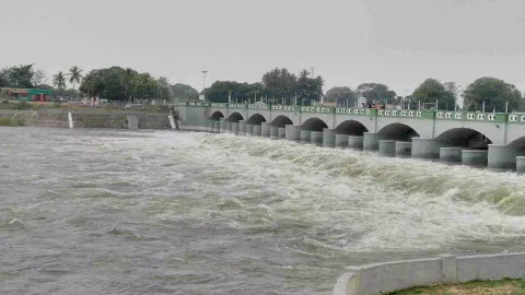 Cauvery river water