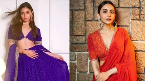 Alia Bhatt and Rakul Preet (Photo/ANI)