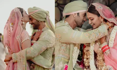 Wedding pictures of Kriti Kharbanda and Pulkit Samrat 
