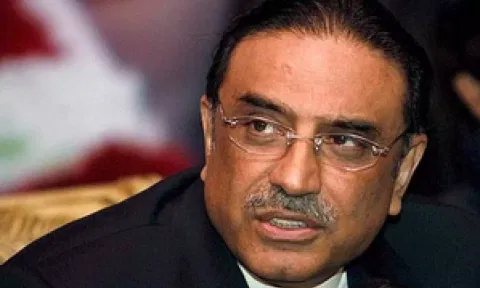  Pakistan President Asif Ali Zardari (IANS) 