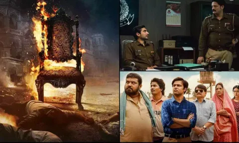 “Mirzapur",Pataal Lok 2", and "Panchayat" 