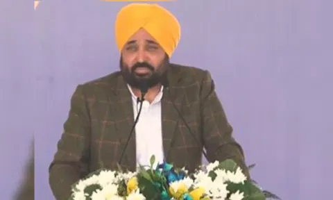 Punjab Chief Minister Bhagwant Mann (ANI)