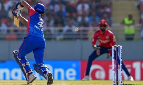 Shai Hope in action (PTI)
