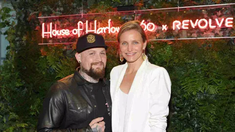 Hollywood star Cameron Diaz and her musician husband Benji Madden
