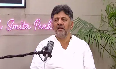 Karnataka Deputy Chief Minister DK Shivakumar (ANI)