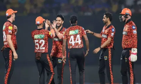 Team Sunrisers Hyderabad (ANI) 