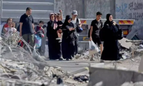 Visuals from Gaza 