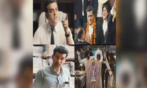 Stills from 'Maamla Legal Hai' (IANS)