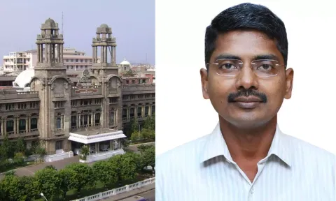 Southern Railway office; M Senthamil Selvan