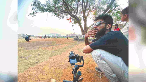 From the sets of the film Mankhurd