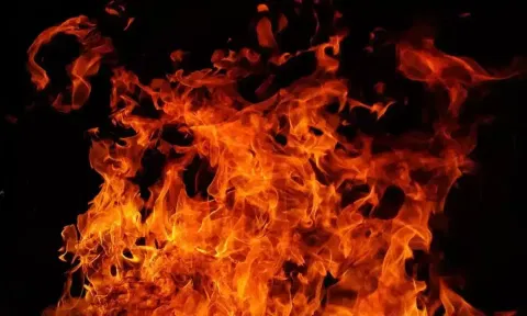 36 shops gutted as fire breaks out in Garjiya temple complex
