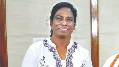  Indian Olympic Association (IOA) president PT Usha