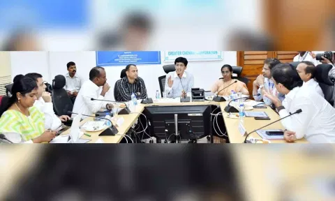 Meeting held for selecting micro-observers to work in polling centers in Chennai (X/@chennaicorp)