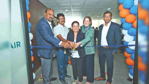Ribbon Cutting Inauguration of new Altair office in Chennai