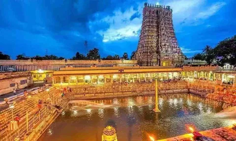 With flag hoisting, Chithirai festival begins in Madurai Meenakshi temple