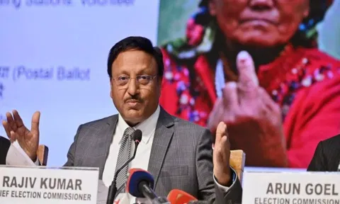 Chief Election Commissioner Rajiv Kumar (ANI) 