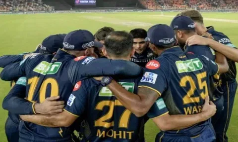 Team Gujarat Titans (ANI) 