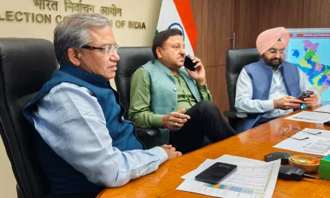 Chief Election Commissioner Rajiv Kumar