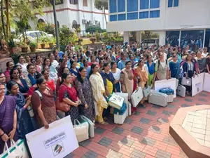 Women officers in Puducherry’s Mahe region