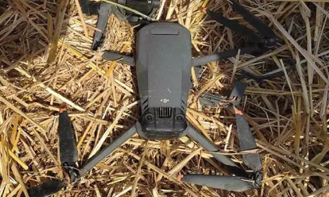 Punjab: BSF recovers China made drone from Tarn Taran (ANI)